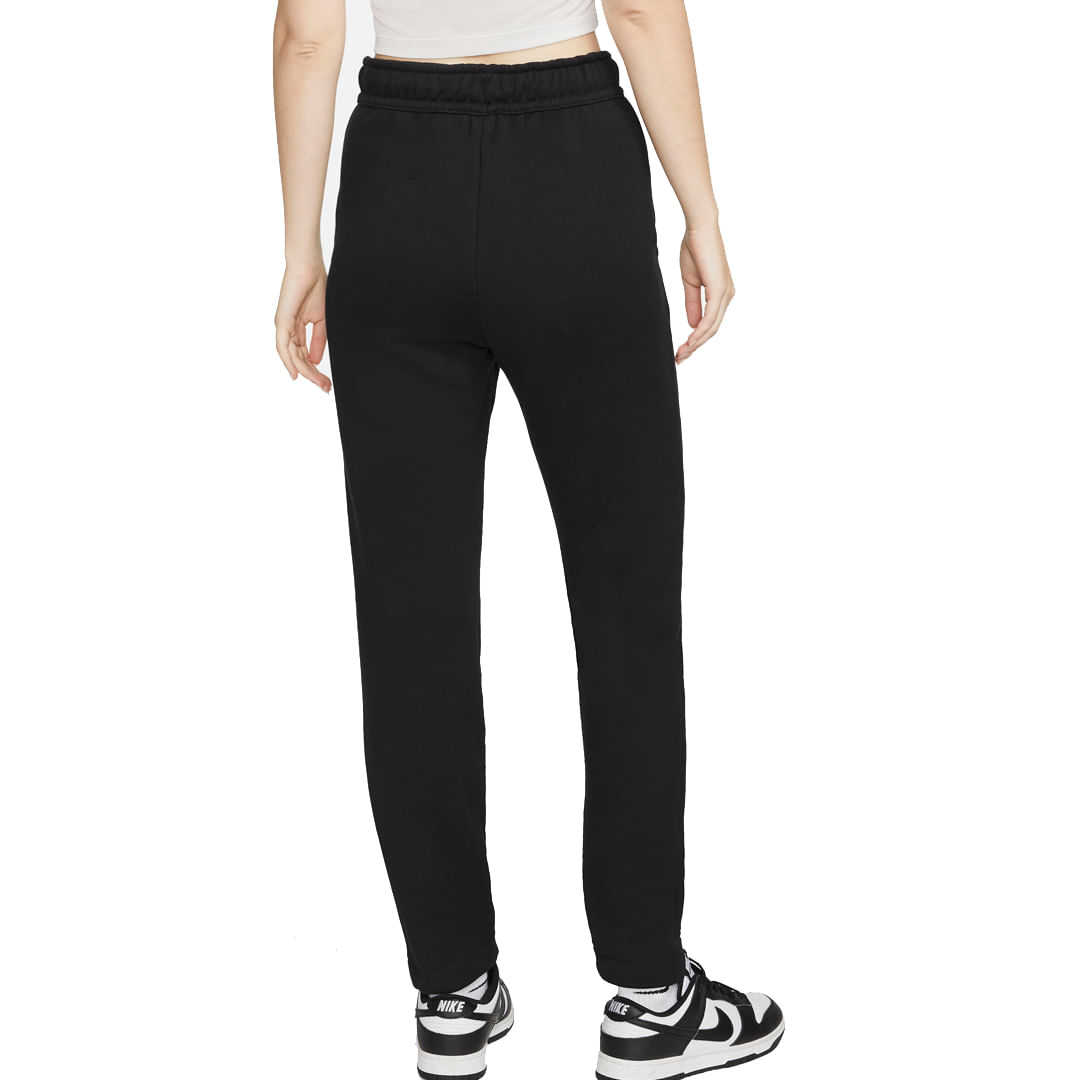 PANTALON NIKE DDE ALGODÓN PARA MUJER GRIS CON PUÑO