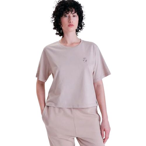 Remera Topper Cropped T-Basics Cher Mujer