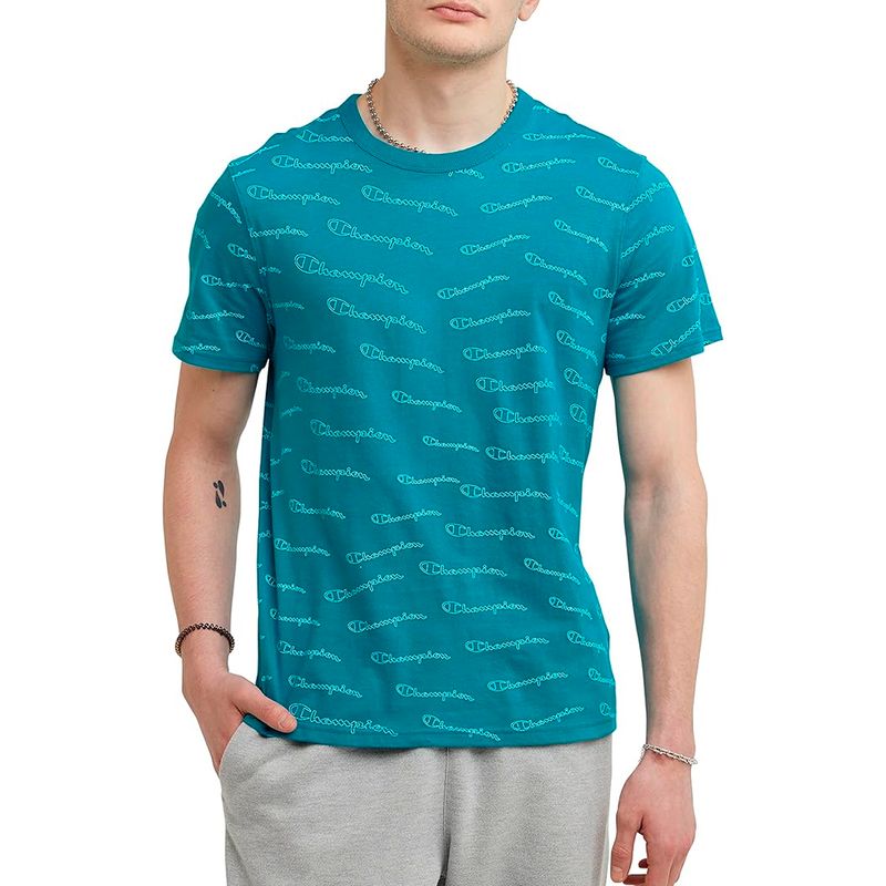 Champion sweater turquoise clearance 4 fotos 1 palabra