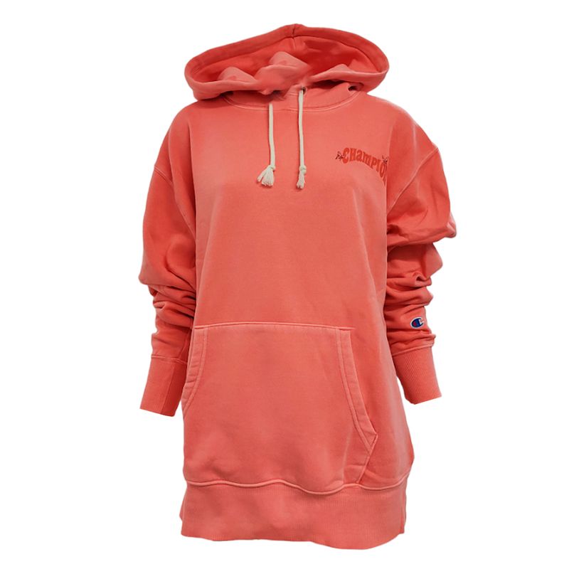 Champion oversized hotsell hoodie red