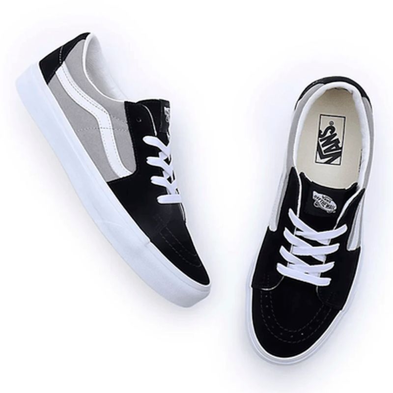 Vans low top hombre plata new arrivals