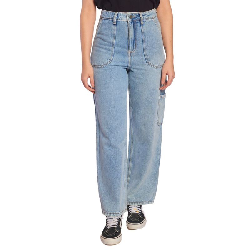 PANTALON VOLCOM MID CARPENTER STONEY MUJER Exit