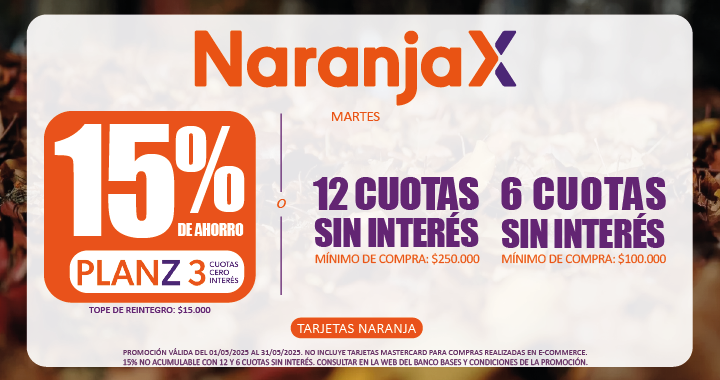 NARANJA X